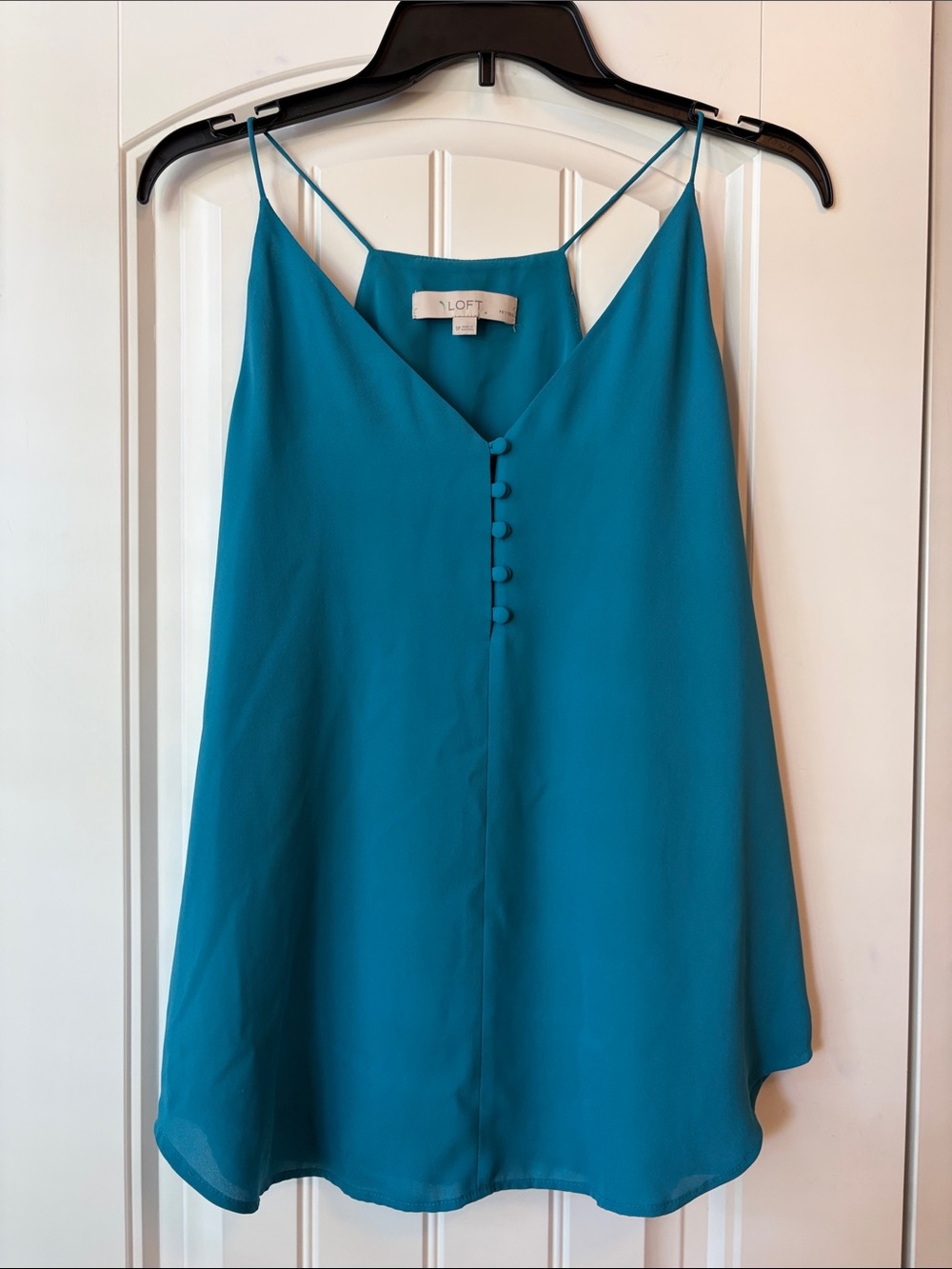 Loft Teal Tank Top